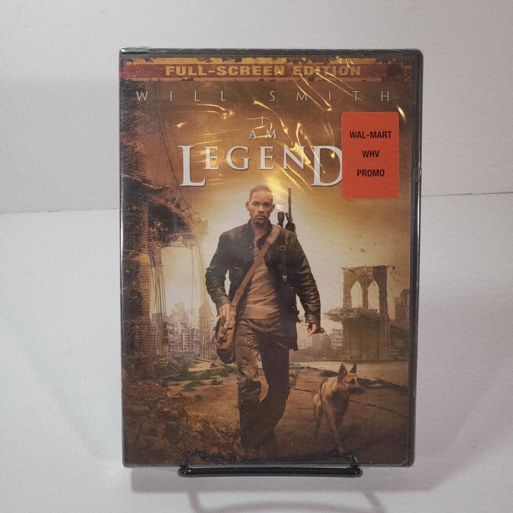 I Am Legend DVD 2007 Will Smith Sci-Fi Horror Full Screen‎ Edition Sealed